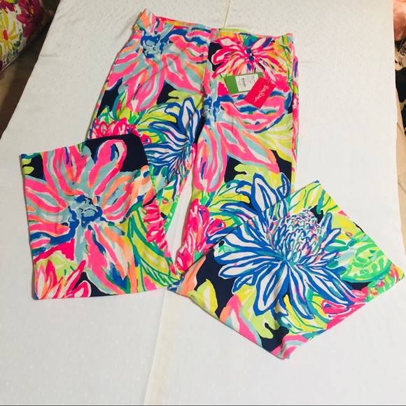 Lilly Pulitzer New Colorful Pants Size Small - Picture 5 of 7